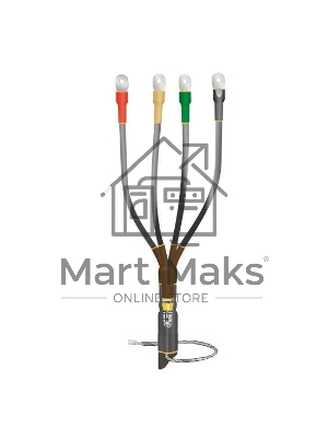 Муфта кабельная концевая внутренней установки 1кВ КВТпН 4х(150-240мм) с болтовыми наконечниками Нева-Транс Комплект 22020036