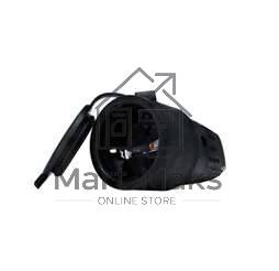 Разъем штепсельный с заземл. каучук 16А 250В IP44 (еврослот) UNIVersal 602228