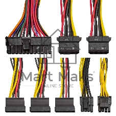 Блок питания ExeGate UNS750 (EX292164RUS-PC), 750Вт, 120мм, серебряный