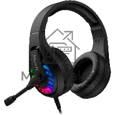 Гарнитура Bloody G230P чёрный, проводная, USB, подсветка