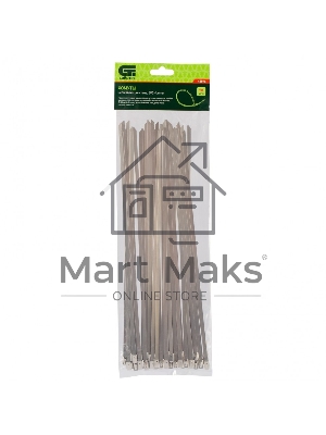 Хомуты Сибртех, 300 х 4,6 мм нержавеющая сталь, 50 шт