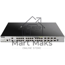 Коммутатор D-Link DGS-3630-28PC/A2ASI, 24×1 Гбит/с PoE + 4×10 Гбит/с SFP+, управляемый