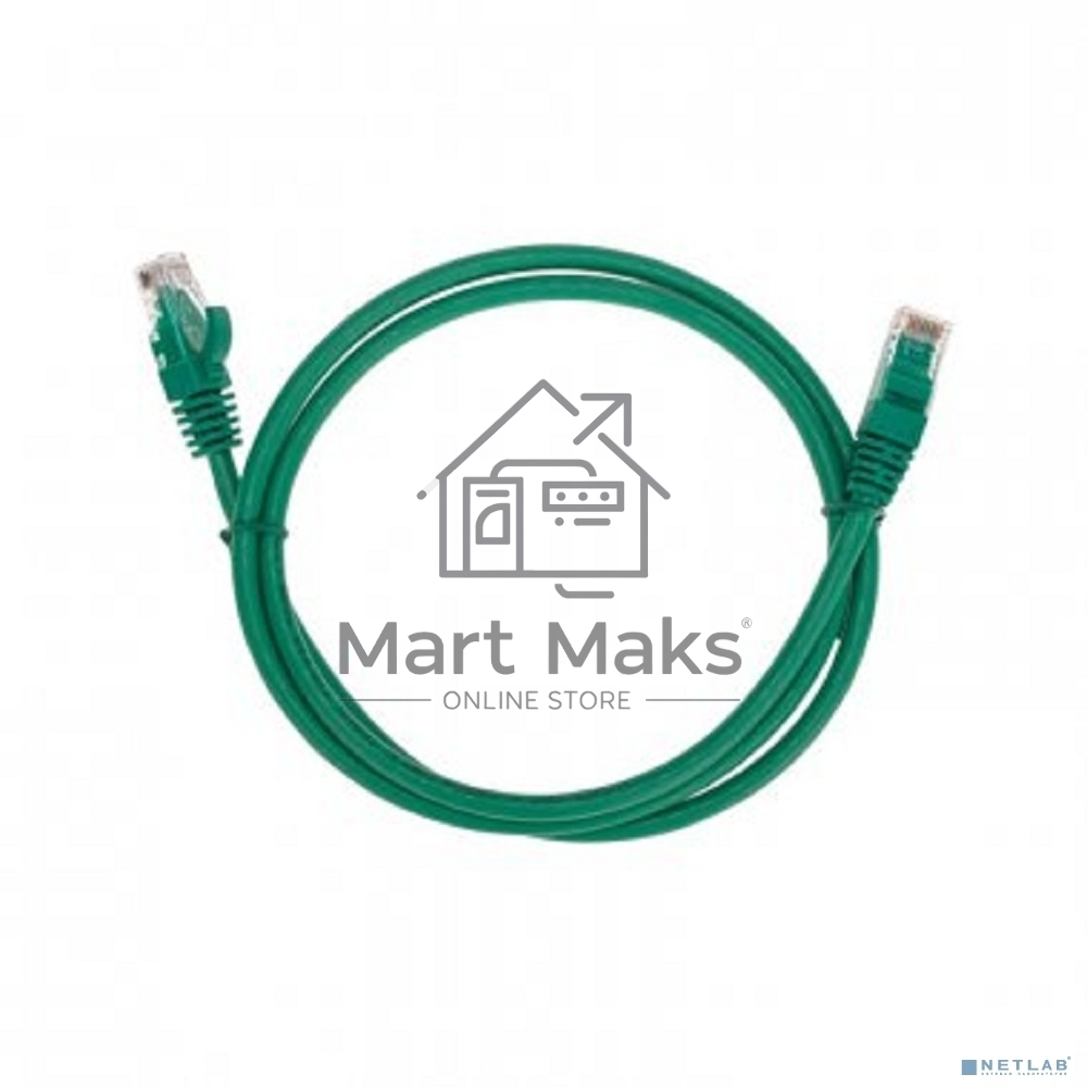 Патч-корд U/UTP Rexant категория 6, RJ45-RJ45, неэкранированный, 26AWG, LSZH, зеленый, 1 м