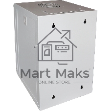 Шкаф коммутационный Lanmaster (TWT-CBW10G-6U-3X3-GY) настенный 6U 312x300мм пер.дв.стекл 30кг серый