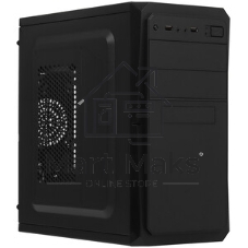 Компьютерный корпус ExeGate EX284023RUS Minitower BA-202 Black, mATX, AA500, 80мм, 2*USB, Audio