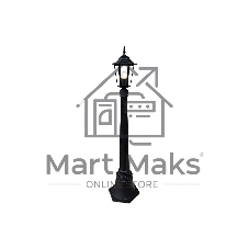 Светильник Ambrella light ST2037 BK/CL черный/прозрачный IP54 E27 max 40W D150*1100