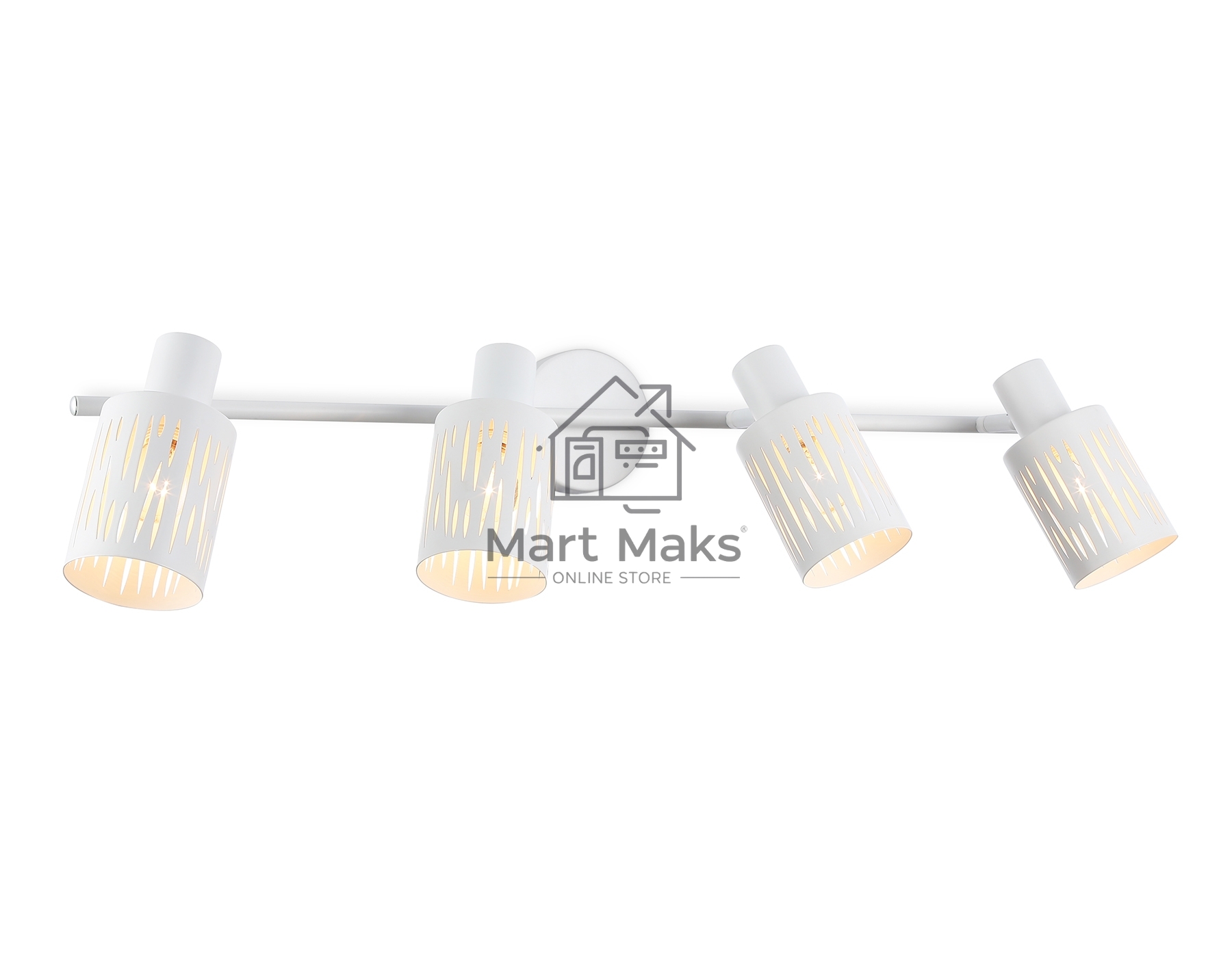 Светильник Ambrella light TR8666/4 WH белый E14/4 max 60W 760*100*190