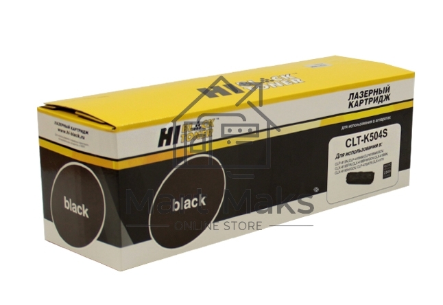 Картридж Samsung CLP-415/470/475/CLX-4170/4195 (Hi-Black) CLT-K504S, BK, 2,5K     