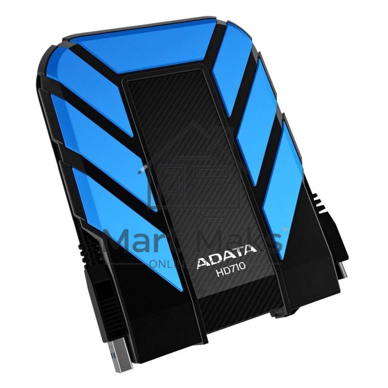 Внешний жесткий диск ADATA USB 3.0 2Tb AHD710-2TU3-CYL DashDrive Durable 2.5