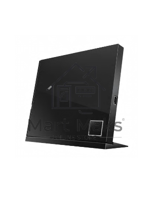 Оптический привод Blu-Ray Asus SBW-06D2X-U/BLK/G/AS черный USB slim внешний RTL