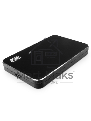Внешний корпус для HDD AgeStar 3UB2A18 SATA алюминий черный 2.5