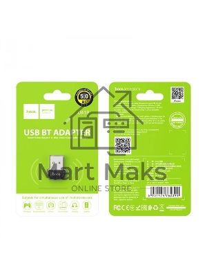 Адаптер HOCO UA18 USB Bluetooth 5.0, черный