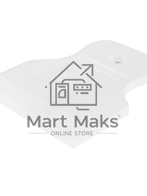 Шпатель Сибртех белая резина, 60 мм