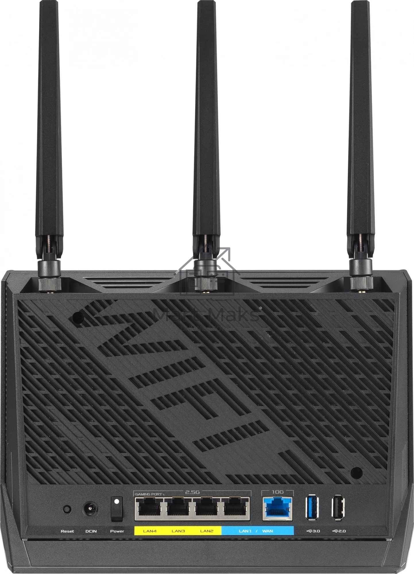 Маршрутизатор ASUS RT-BE86U, черный/красный, 90IG08W0-MO9A0V