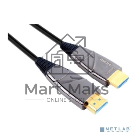 Кабель активный оптический HDMI 19M/M,ver. 2.1, 8K@60 Hz 15m VCOM