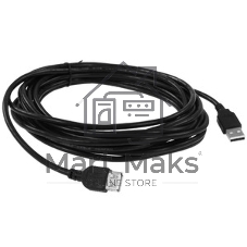 Кабель PERFEO USB2.0 A вилка - А розетка, 5 м (U4505)