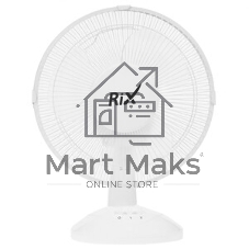 Вентилятор Rix RDF-2200W белый, настольный, 30 Вт, 2 скорости, 22 см