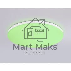 Умный светодиодный светильник FZ2001 WH белый IP54 20W 3000K-6500K+RGB Wi-Fi Алиса/Tuya/Smart Home/Alexa D300*55 (ПДУ ИК)
