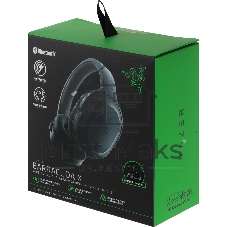 Гарнитура Razer Barracuda X (2022) чёрный, беспроводная + проводная, Bluetooth/USB-C/3.5 мм