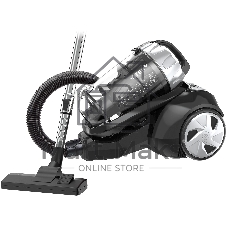 Пылесос Vitek VT-CV1230 2200Вт черный/серебристый