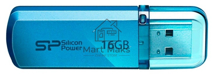 Флешка USB R/W R/W 16Gb Helios 101 SP016GBUF2101V1B USB2.0 синий