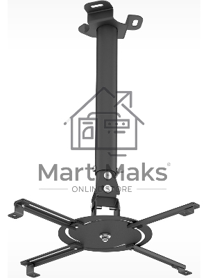 Кронштейн для проектора Holder PR-104-B черный макс.20кг потолочный поворот и наклон