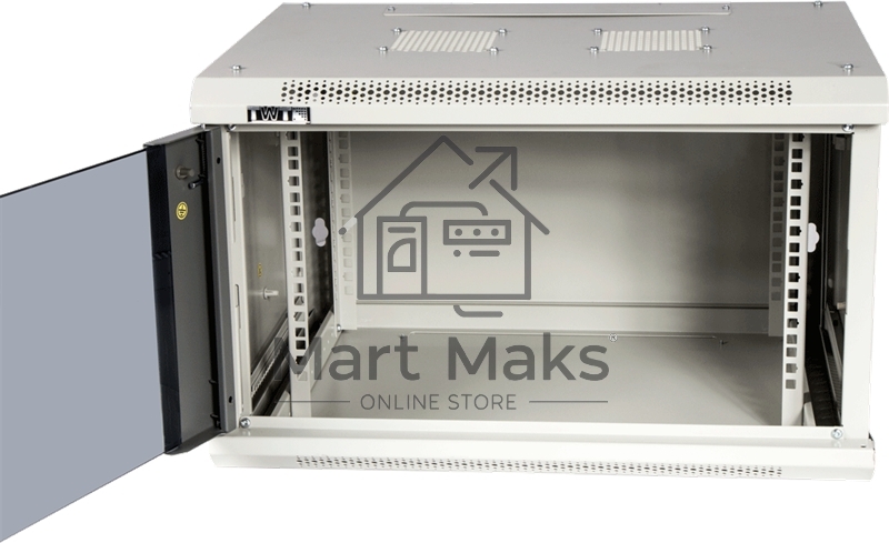 Шкаф настенный серии Pro, 22U 600x600, металлическая дверь