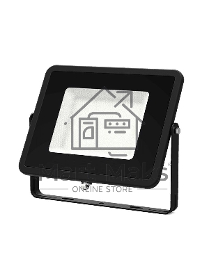 Прожектор светодиодный Gauss Qplus 100Вт 6500К 8500лм IP65 графит. сер. 1/4