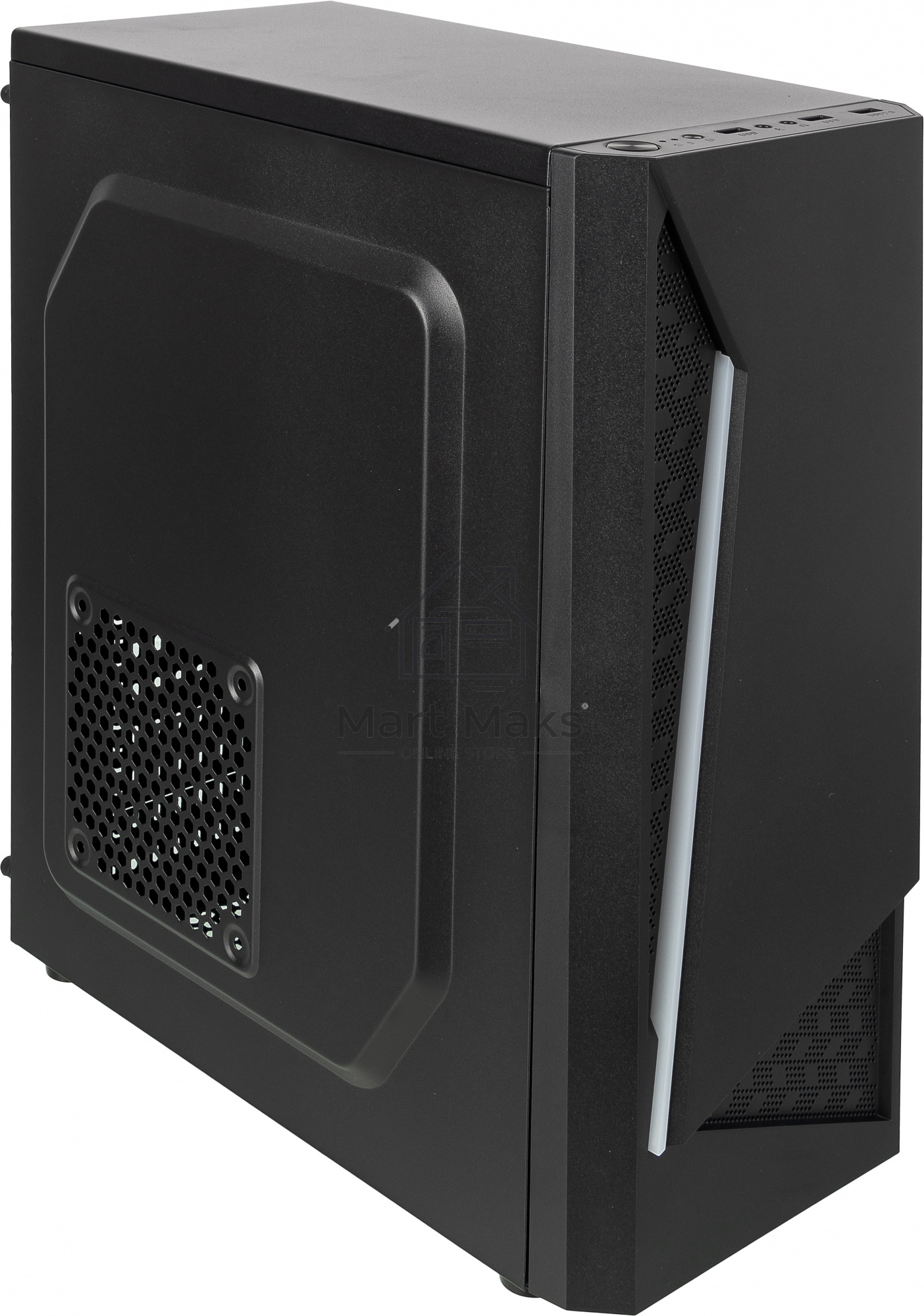 Компьютерный корпус Accord ACC-CL295RGB черный без БП ATX 4x120mm 2xUSB2.0 1xUSB3.0 audio
