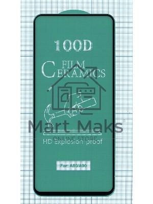 Керамическая пленка (стекло) для Samsung A80/ A90 черный Керамическая пленка (стекло) для Samsung A80/ A90 черный