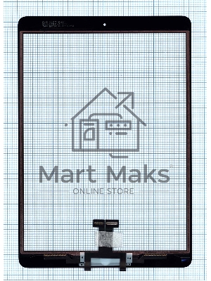 Сенсорное стекло (тачскрин) для Apple iPad Air 10.5 2019 (A2153, A2123, A2154, A2152) черное OEM