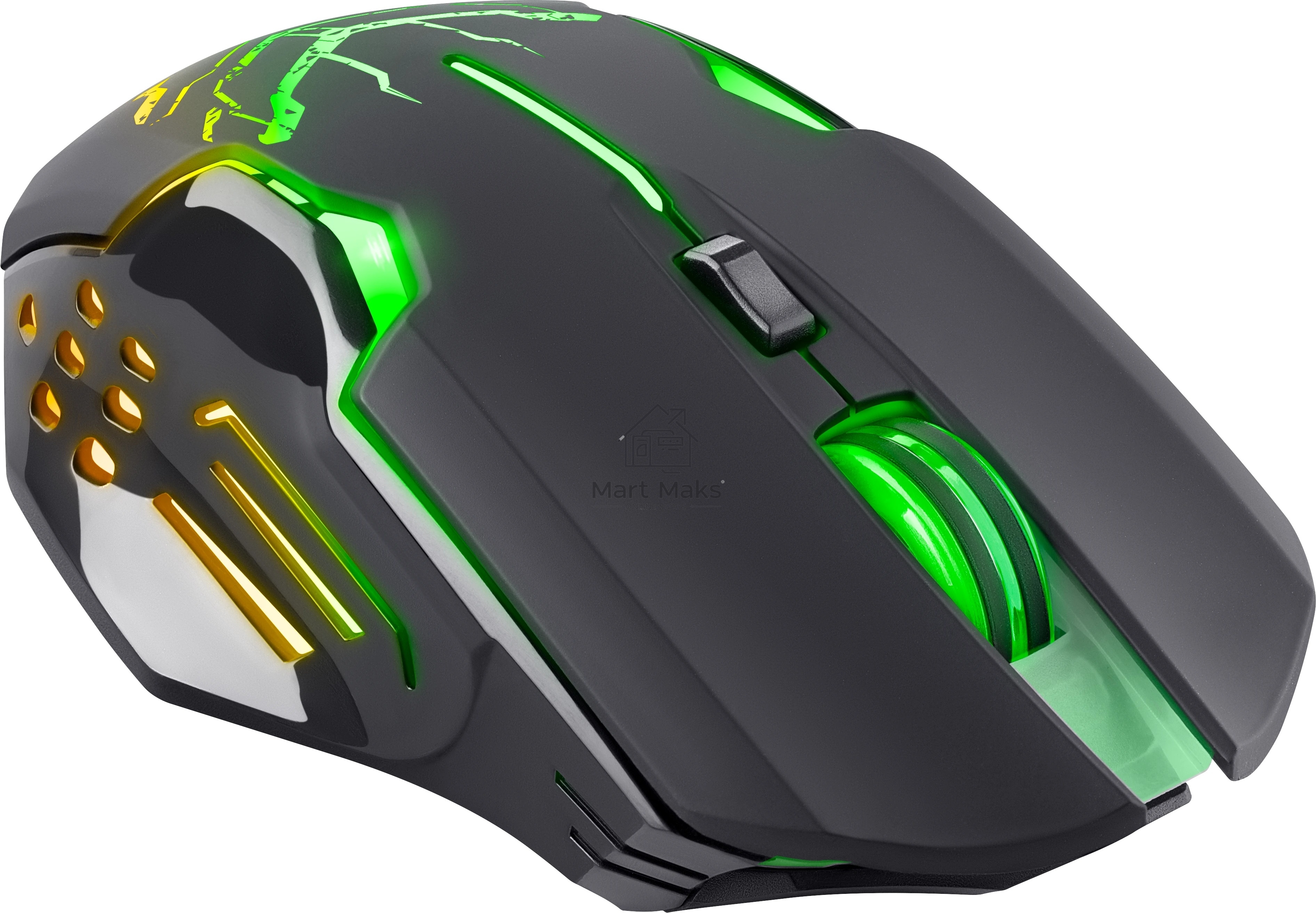 Мышь беспроводная Defender Katana GM-511 черный, 3200 dpi, радиоканал, USB, кнопки - 6