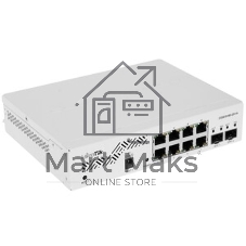 Коммутатор MikroTik CSS610-8G-2S+IN