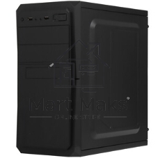 Компьютерный корпус ExeGate EX284023RUS Minitower BA-202 Black, mATX, AA500, 80мм, 2*USB, Audio