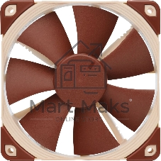 Вентилятор корпусной Noctua NF-F12 5V PWM, 120 мм, 1500 об/мин, 22.4 дБ, 4 pin PWM, без подсветки
