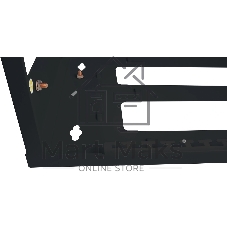 Кронштейн телекоммуникационный Cabeus NC-6U-BK настен. регул.глуб. 6U 19