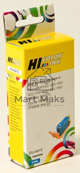 Картридж Canon PIXMA iP3600/iP4600/MP540 (Hi-black) new, CLI-521, C