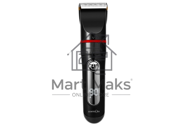Машинка для стрижки волос Centek CT-2101 (черный) 3 Вт, LED, Li-Ion1200 до 3 часов, USB зарядка, 6 насадок
