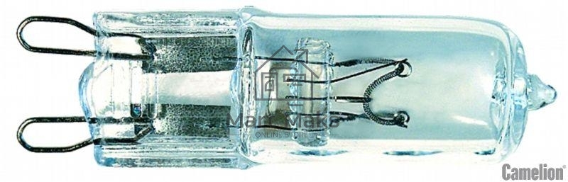 Лампа галогенная 60Вт капсула G9 2850К 240В прозр. Camelion 5555