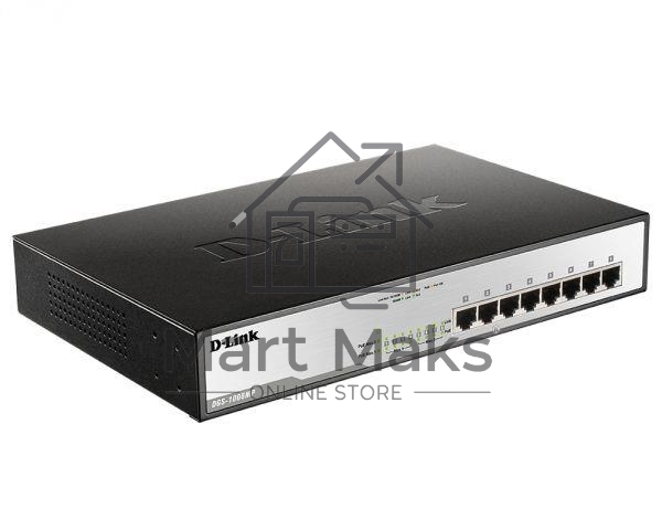 Коммутатор D-Link DGS-1008MP/B1A