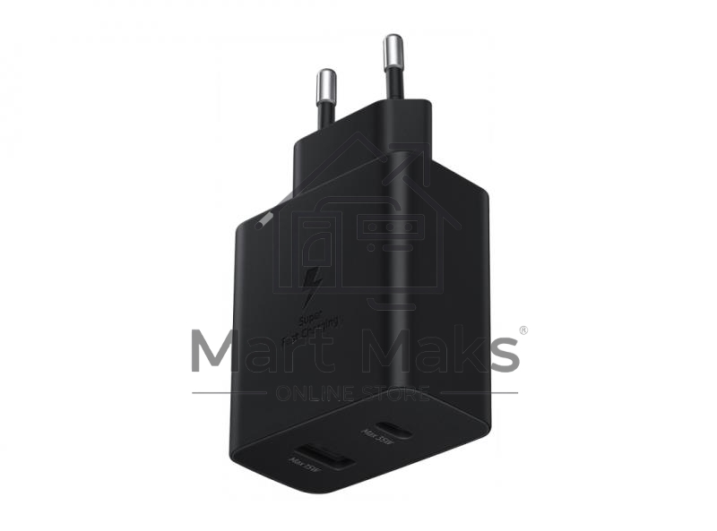 Зарядное устройство Samsung EP-TA220 черный W/O CABLE