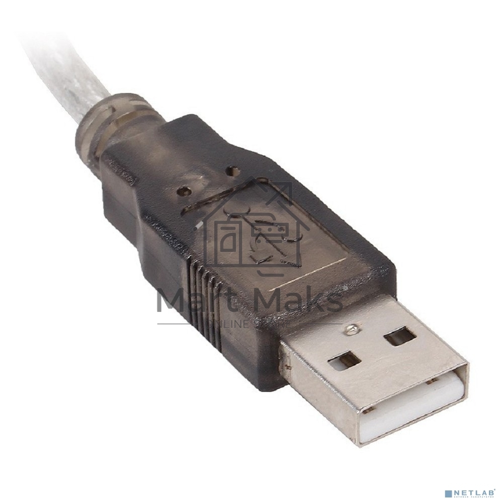 Кабель-адаптер USB AM <-> COM DB9M(RS232) Orient USS-101N18, chipset Prolific PL2303TA, поддержка Win 8/8.1, 1.8м, крепление винты