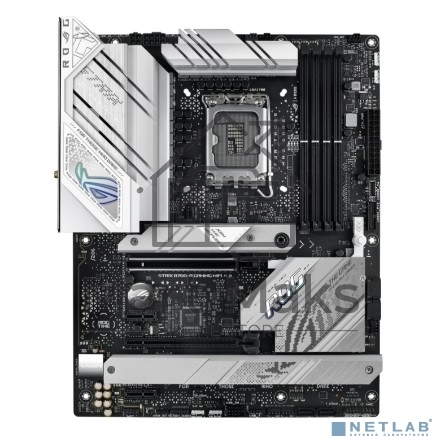 Материнская плата ASUS ROG STRIX B760-A GAMING WIFI, LGA 1700, Intel B760, 4xDDR5, 4xSATA, 3xM.2, 1xPCIe 5.0 x16, 1xPCIe 3.0 x4, 1xHDMI, 1xDP, 1x 2.5Gb LAN, 1xUSB-A 3.2 Gen 2, 2xUSB-A 3.2 Gen 1, 4xUSB 2.0, 5x3.5 мм, 7.1, Standard-ATX