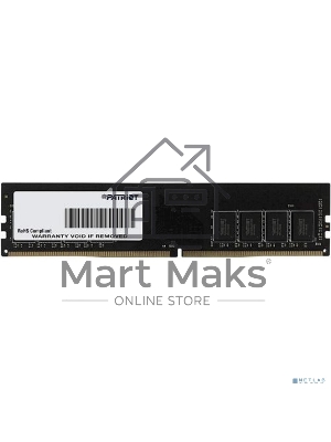 Оперативная память Patriot Signature, DDR4, 16GB (1x16 GB), 2666 MHz, CL19, DIMM
