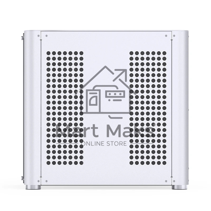 Компьютерный корпус без блока питания JONSBO TK-2, Midi-Tower, TG, no fans, 1xUSB-A 3.2 + 1xUSB-C 3.2, ATX, mATX, mITX White