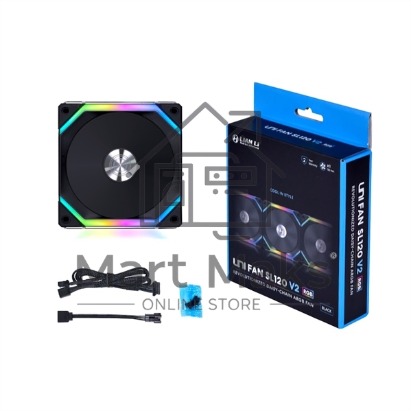 Вентилятор Lian-Li SL V2 120 G99.12SLV21B.00 черный 1600rpm 29dB 4-pin