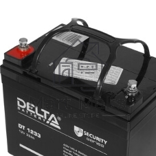 Батарея Delta DT 1233 (33 А\ч, 12В) свинцово- кислотный аккумулятор
