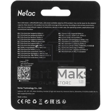 Накопитель SSD Netac NV5000, 1Tb, M.2 2280, PCIe 4.0 x4, NVMe, R/W 5000/4400, с радиатором