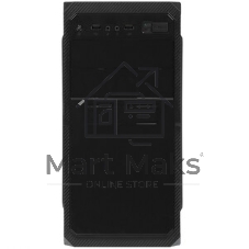 Компьютерный корпус ExeGate EX284023RUS Minitower BA-202 Black, mATX, AA500, 80мм, 2*USB, Audio