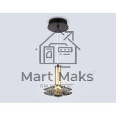 Подвесной светодиодный светильник Ambrella light LH31003 GR/SM серый/дымчатый 10W 3000K 150*150*240